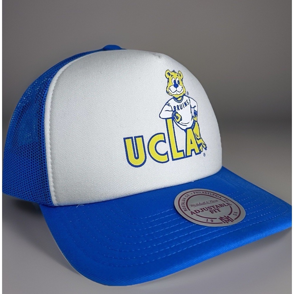 Mitchell & Ness UCLA NCAA Retro Trucker Hat – New with Tags 🧢 One Size‎